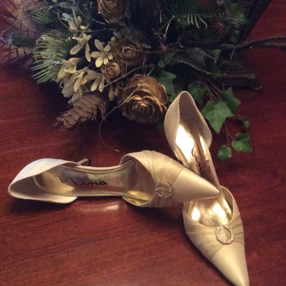 Nina bridal heels